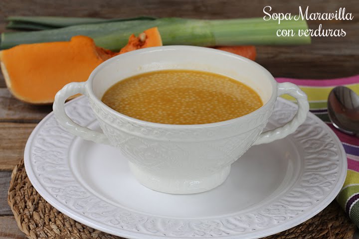 SOUP WONDER WITH VEGETABLE